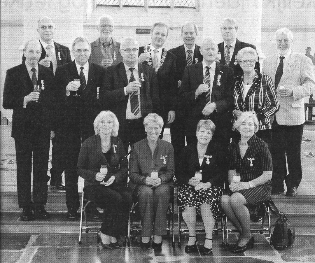 Bram nu Lid in de orde van Oranje Nassau