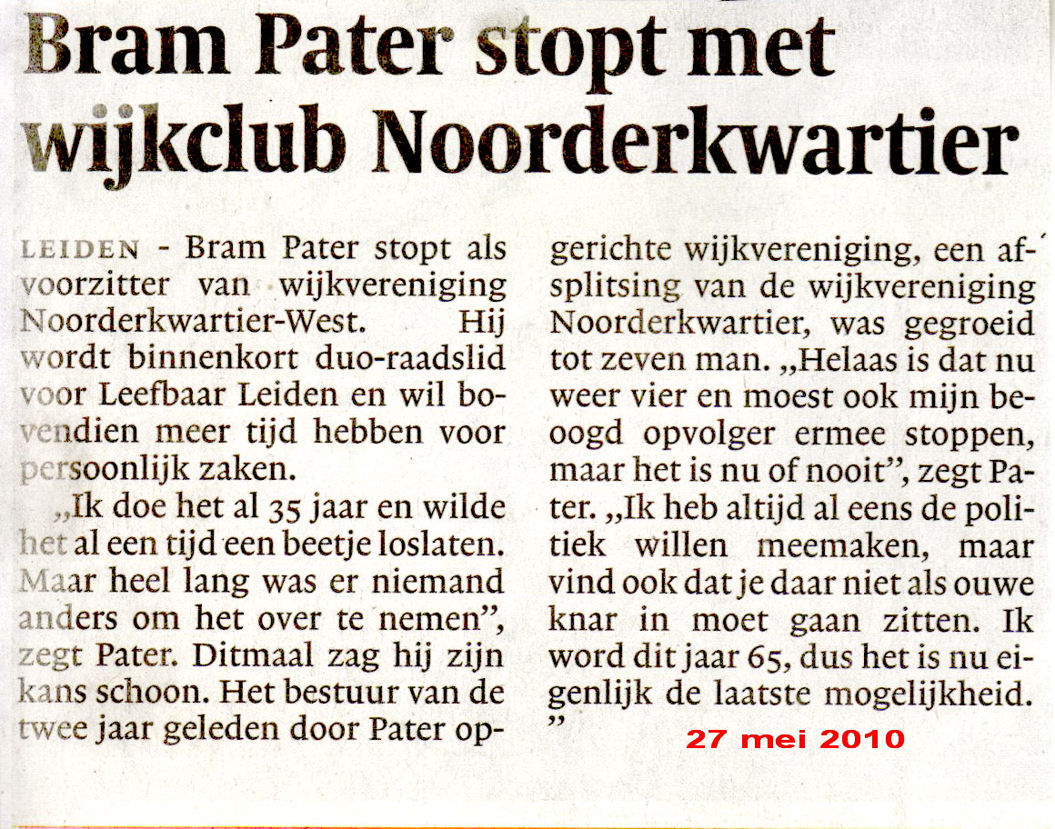 Bram Pater stopt